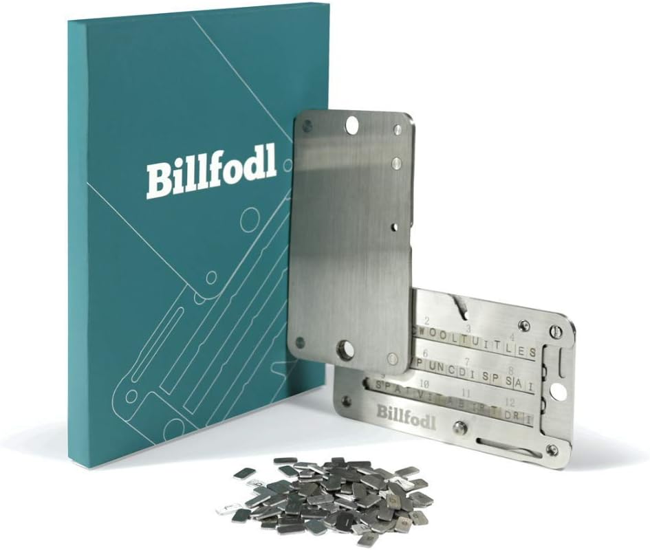 billfodl mnemonic private key cold storage wallet for cryptocurrency review